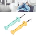 thumbnail image 3 of Large Punch Needle, Punch  Easy To Use Improve Efficiency 5mm 3.5mm Save Labor Comfortable Handle  for Home, 3 of 8