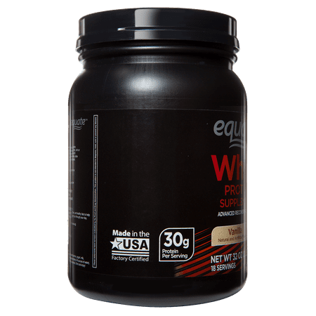 Equate Whey Protein Supplement Vanilla