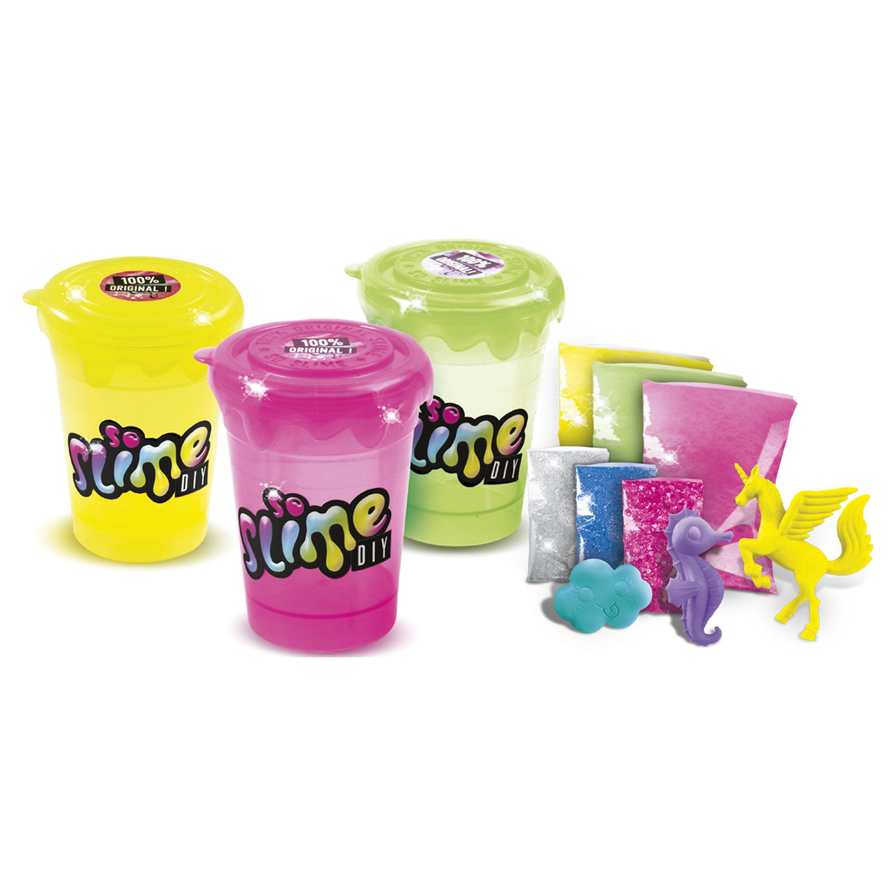 So Slime DIY 3 Pack of Glow in the Dark Slime Shakers Walmart