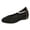 Black, variant on Womens Elegant Pearl Ankle Strap Wedge Dress Shoes Comfortable Delicate Knitted Pointed Toe Mid Heels Slip on Walking Loafers Casual Footwear Fall Black Size 6