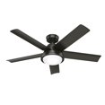 thumbnail image 1 of Restored Hunter Fan 52 inch Casual Noble Bronze Indoor/Outdoor Ceiling Fan with Light for Bedroom, Living Room, Dining Room, Kitchen (Refurbished), 1 of 8