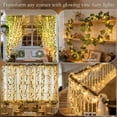 thumbnail image 6 of DAYBETTER Ivy Curtain String Lights, 200 LED USB Powered Hanging Artificial Plant Fairy Lights with 8 Modes, for Wedding Party Holiday Decor (9.9 x 6.6FT), 6 of 7