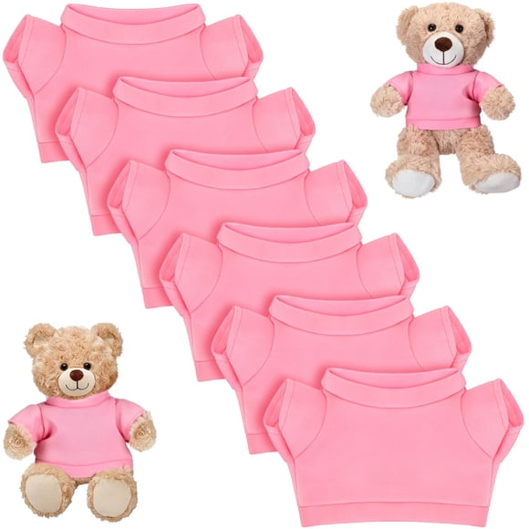 Camiseta básica Skylety de Bear Clothes para osos de peluche de 35 a 45 cm