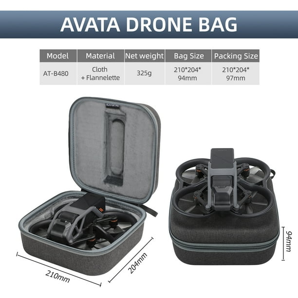 Estuche de transporte de protección Likrtyny Para DJI Avata