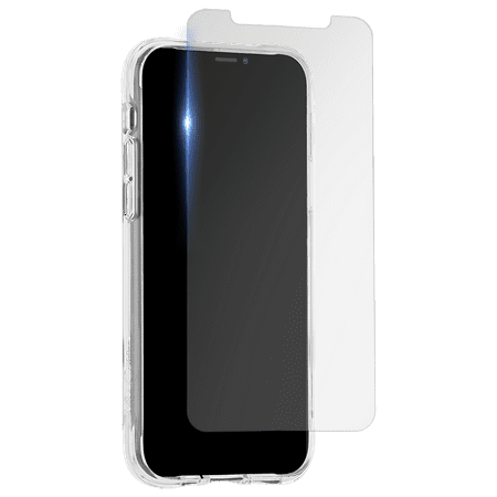 Case-Mate - Protection Pack Case with Glass Screen Protector for Apple® iPhone® 11 - Clear