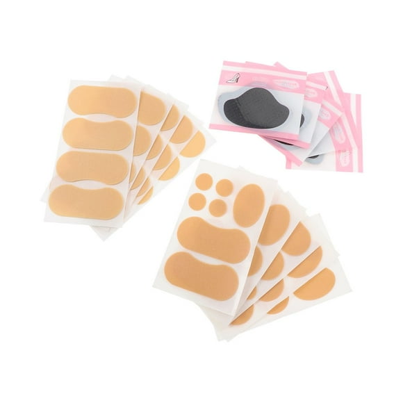 CUITING 15 Pcs Anti-abrasion Paster High-heeled Shoes Pad Crease Protector Sole Slip Sticker