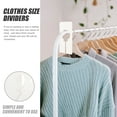 thumbnail image 3 of 10 Pcs Separator Clothes Organizers Coat Hangers Partition Closet Dividers for Hanging Size, 3 of 6