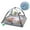 Gray, variant on Soft 3 in 1 Baby Gym Mat,Baby Playmats with 5 Sensory Toys & Ocean Balls, Floor Crawling Mat for Toddlers​