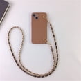 thumbnail image 1 of Funda de teléfono de cadena de pulsera de cuero con collar de cordón cruzado de lujo para iphone 13 11 12 14 Pro Max XR X XS 7 8 plus correa de cubierta Tan Jianjun unisex, 1 of 2