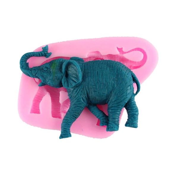 3D Elephant Animal Silicone Mold Chocolate Mold Fondant Cake Decoration Tool