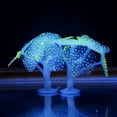 thumbnail image 3 of Glowing Aquarium Decorations - Luminous Coral Plant Ornaments for Betta Fish Tank with Anemone Decor, 3 of 6