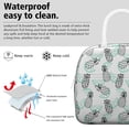 thumbnail image 3 of Lunch Bag Lunch Box for Women Reusable Insulated Lunch Bags,Water-Resistant Hawaiian Pineapple Illustration Cooler Lunch Tote Bag, Large Capacity for Work Travel Picnic, 3 of 6