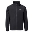 thumbnail image 2 of Men's Cutter & Buck  Black Texas A&M Aggies Big & Tall Charter Eco Knit Recycled Full-Zip Jacket, 2 of 3