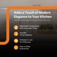 thumbnail image 4 of Complete Cuisine 4 Liter Electric Deep Fryer with 3 Fryer Baskets, Lid & Filter, 4 of 11