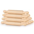 thumbnail image 1 of Wooden Mini Rolling Pin 6 Inches Long Kitchen Baking Rolling Pin Small Wood Dough Roller for Children Fondant Pasta, 1 of 7