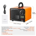 thumbnail image 4 of 12000Mg/h commercial household ozone generator, adjustable timing for 0-120 minutes, deodorizer, suitable for room cars and pets, 4 of 7