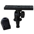 thumbnail image 1 of 360 Degree Rotatable Yachts Fish Finder Bracket Mounting Base Black Profession, 1 of 6