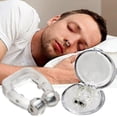 thumbnail image 1 of 10 Pack Magnetic Anti-snoring Nose Dilator Stop Snoring Nose Clip Set, 1 of 3