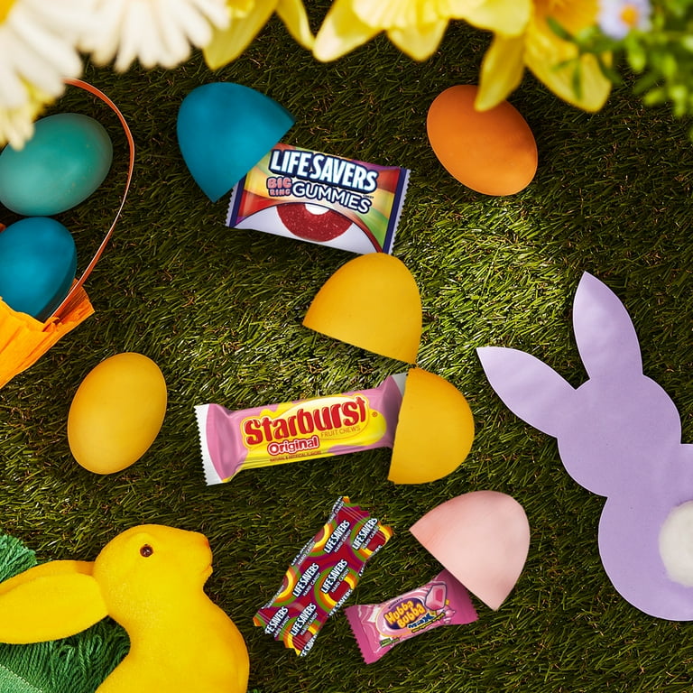 Skittles, Starburst, Life Savers & Hubba Bubba Easter Basket