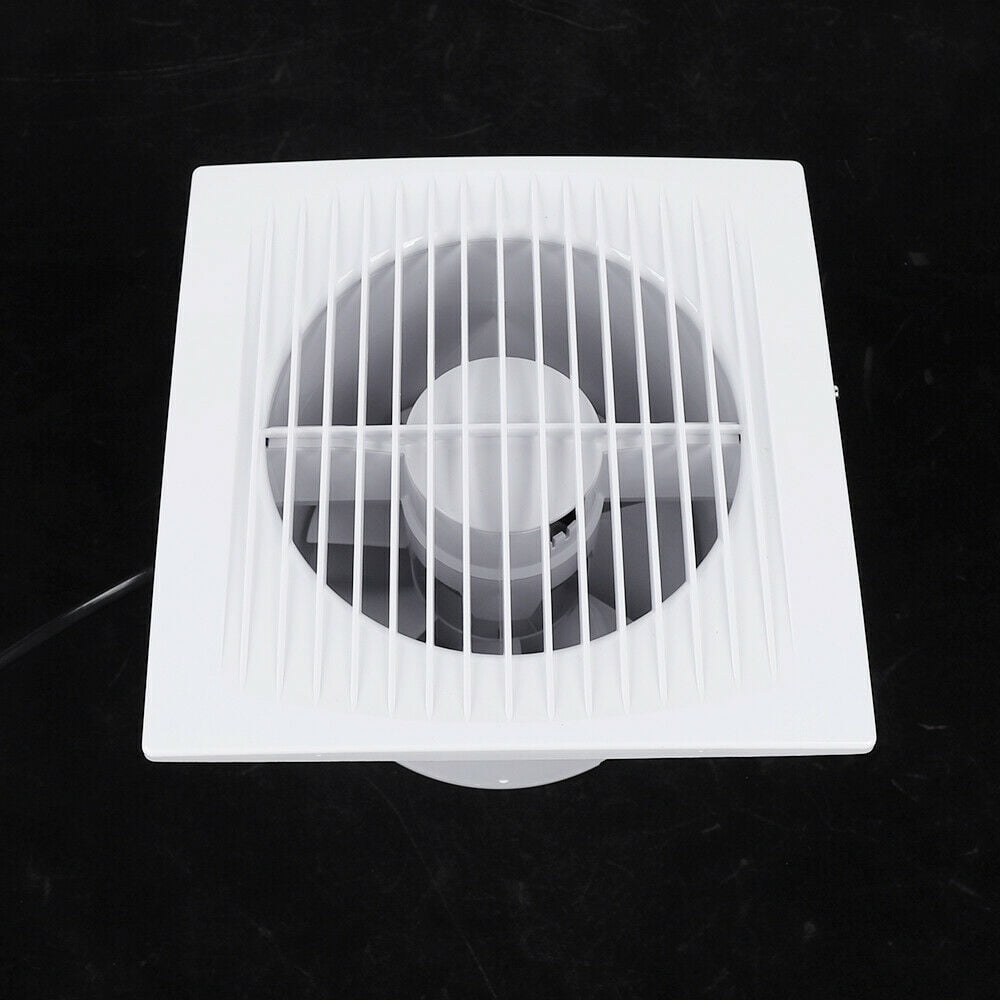 6'' Bathroom Ventilation Fan Wall Mounted Air Vent Exhaust Ceiling Toilet Blower for Kitchen, Bathroom, Living Room