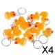 thumbnail image 1 of Paquete de 12 llaveros Baoblaze figuras de muñeco amarillo, 1 of 8