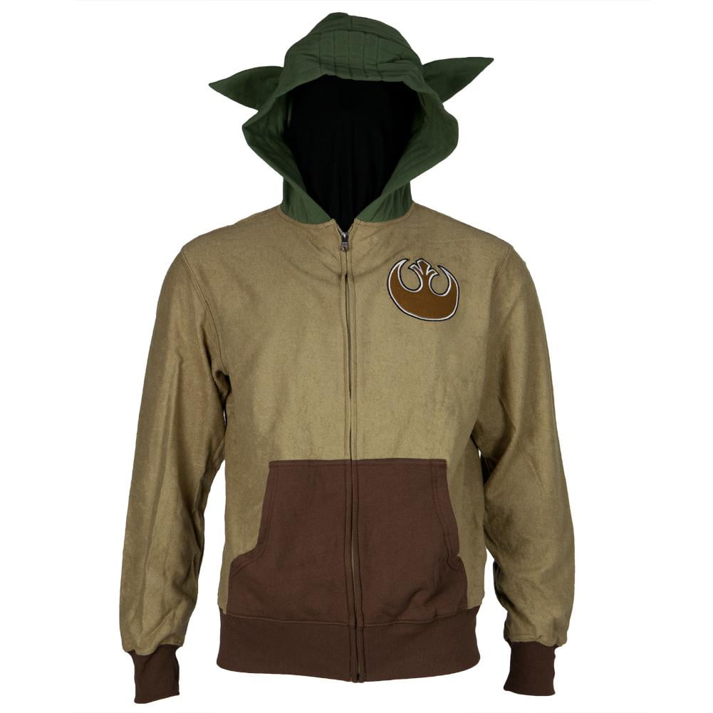Star Wars Star Wars Yoda Costume Zip Hoodie 2XLarge
