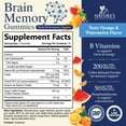 thumbnail image 3 of Brain Supplements Gummies - 3X Strength Brain Gummy Vitamin Plus Nootropics For Memory, Focus, Concentration - Phosphatidylserine, B6, B12 & Nootropic, Clarity Support Supplement - 60 Gummies, 3 of 10