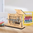 thumbnail image 1 of Desktop Ornament 2025 Graduation Season Card Clip Trophy Wooden Crafts Decoration, 1 of 5
