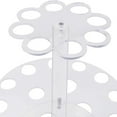 thumbnail image 3 of Double Layer 24 Holes Ice Cream Display Stand Acrylic Cones Sushi Roll Holder, 3 of 5