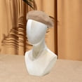 thumbnail image 4 of TISHITA Mannequin Tête Modèle Stable Perruque Présentoir Modèle Tête pour Perruque Collier Bandeau Style C, 4 of 6