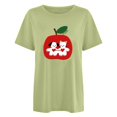 thumbnail image 3 of Jamsmile Women T-Shirts Oversized Graphic Moon Print Tee Shirts Tops Casual Soft Blend Loose Fit Lightweight Tshirts, 3 of 4