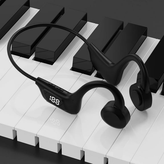 VANLOFE Bluetooth Headset Wireless Bluetooth Headset Osteoconductive Headset Ear Hook Sports Headset Business Headset