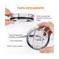 thumbnail image 5 of Vaso De Acero Inoxidable 20oz Con Tapa Y Popote Naranja Belug, 5 of 5
