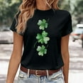 thumbnail image 2 of Wangmeiwg Women's St. Patrick's Day Crew Neck Short Sleeve T Shirt Summer Short Sleeve, 2 of 4