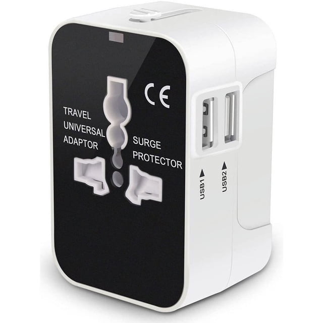 Universal Plug Travel Adapter All in One Wall Charger