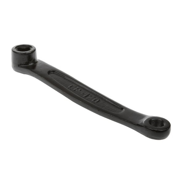 Road 6.7inch Black Steel Iron Left Crank Arm with Prismatic Hole