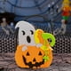 thumbnail image 5 of Uuiauoio Reusable Halloween Candy Bag Non-Woven Pumpkin Shape Tote Durable Party Favor with Handle for Kids​​,Halloween Props Asking Sugars Bag Party Supplies, 5 of 6