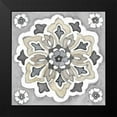 thumbnail image 2 of Coulter, Cynthia 20x20 Black Modern Framed Museum Art Print Titled - Turkish Tile Neutral IV, 2 of 5