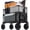 Gray, variant on Timber Ridge Foldable Wagon 350L Extendable Height, Large Capasity Collapsible Wagon Cart with All Terrians Detachable Wheels, Compact Folding Utility Wagon for Camping, Fishing, Shopping Grey