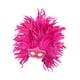 thumbnail image 2 of Tocado de plumas, accesorio de disfraz para carnaval, espectáculos escénicos Rosa, 2 of 9