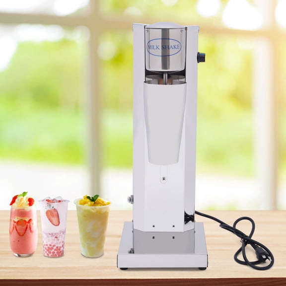 800ml Commercial Classic Milkshake Maker Machine Stainless Steel for Coffee, Milk, Soft Ice Cream and Shakes (Single Head Related Sets)