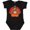 AB-Black, variant on Inktastic Thanksgiving Turkey with Pumpkin Boys or Girls Baby Bodysuit