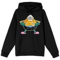 thumbnail image 1 of The SpongeBob SquarePants Black Mermaid Man Hoodie- M, 1 of 1