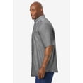 thumbnail image 3 of KingSize Men's Big & Tall Short-Sleeve Wrinkle-Free Everyday Oxford, 3 of 6