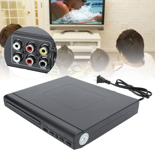 Reproductor de DVD ANGGREK Negro Profesional