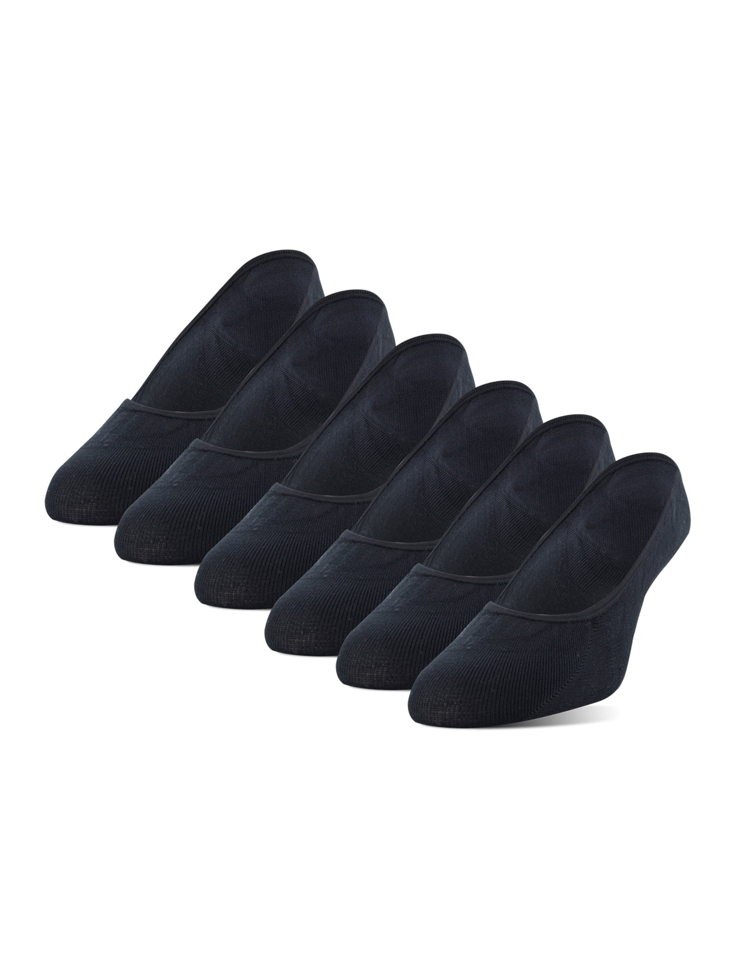 PEDS Womens Cushion Ball Of Foot Liner 6 Pairs