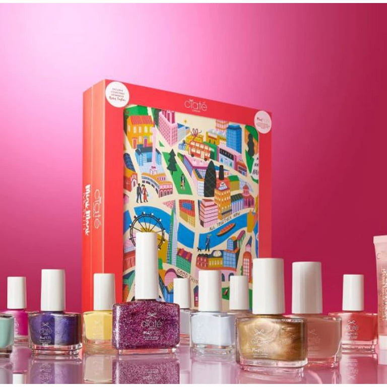 Ciate London Mini Mani Month 2021 Vegan Nail Polish Advent Calendar!  Infused with Strengthening Biotin, Nourishing Bamboo and Hydrating  Bakuchiol Extracts! Long-Lasting and Ultra-Glossy Nail Colors! - Walmart.com