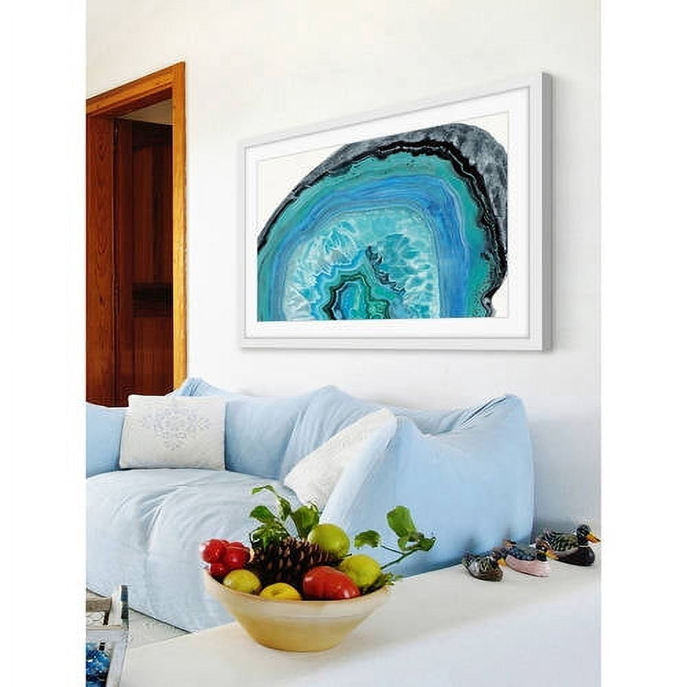 "Agate Studies II" Framed Painting Print