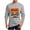 Gray, variant on Mens Long Sleeve Tees Halloween Fall Winter Crew Neck Casual Mens Clothes Regular Vacation Breathable Graphic