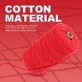 thumbnail image 3 of 1 Roll of Colorful Cotton Rope Hand-weaving Cotton Thread Hanging Blanket Rope, 3 of 8
